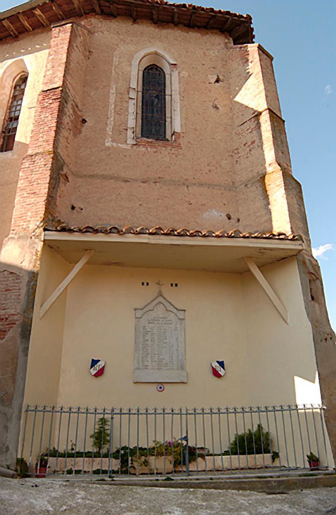 plaque commémorative de la guerre de 1914-1918