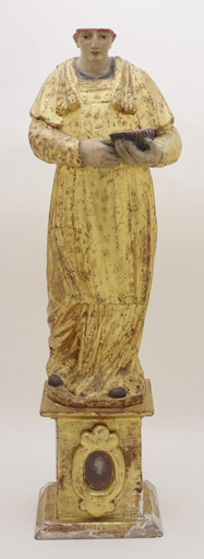 reliquaire de saint Papoul, socle-reliquaire
