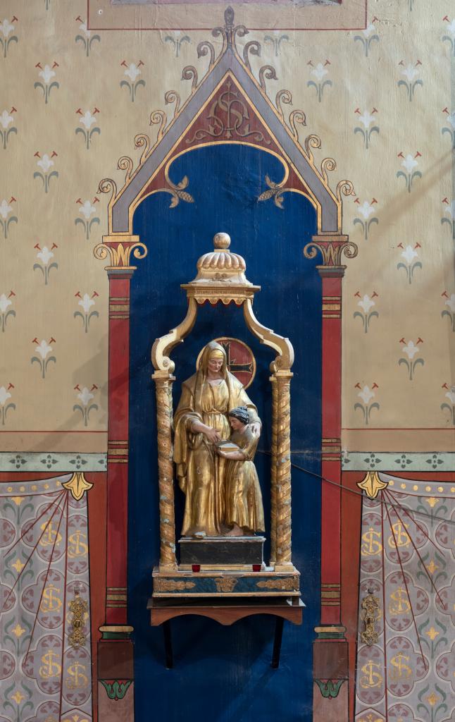 présentation du mobilier de l'église Saint-Jean-Baptiste de Bellegarde