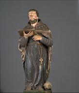 statue (petite-nature) : Saint Antoine ermite