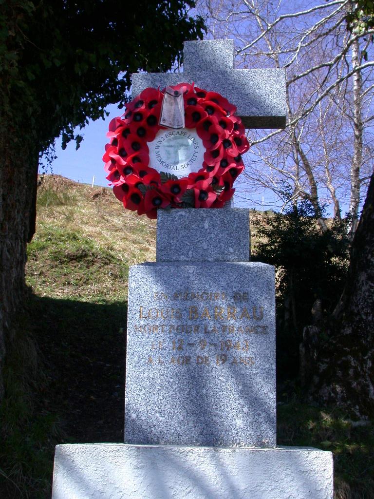 monument (stèle et plaque commémoratives) de la guerre de 1939-1945