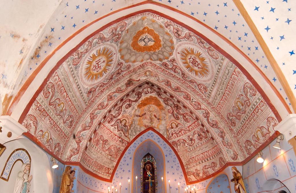 peinture monumentale de l'abside