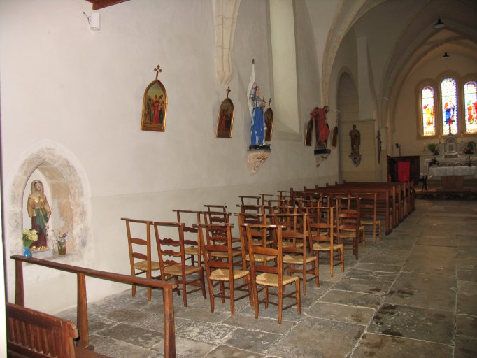 église paroissiale Saint-Saturnin, puis Saint-Pierre et Saint-Paul