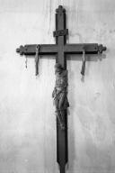 croix de procession : Christ en croix