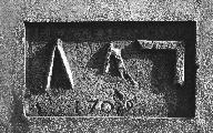 bas-relief : enseigne de menuisier