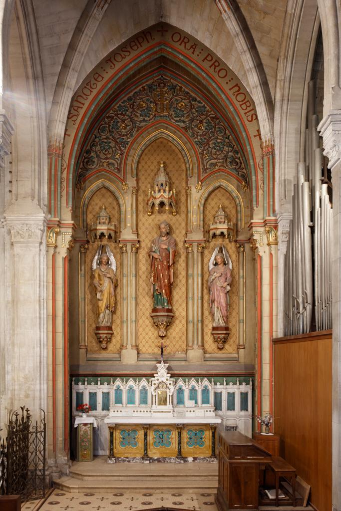 autels latéraux des bas-côtés du choeur