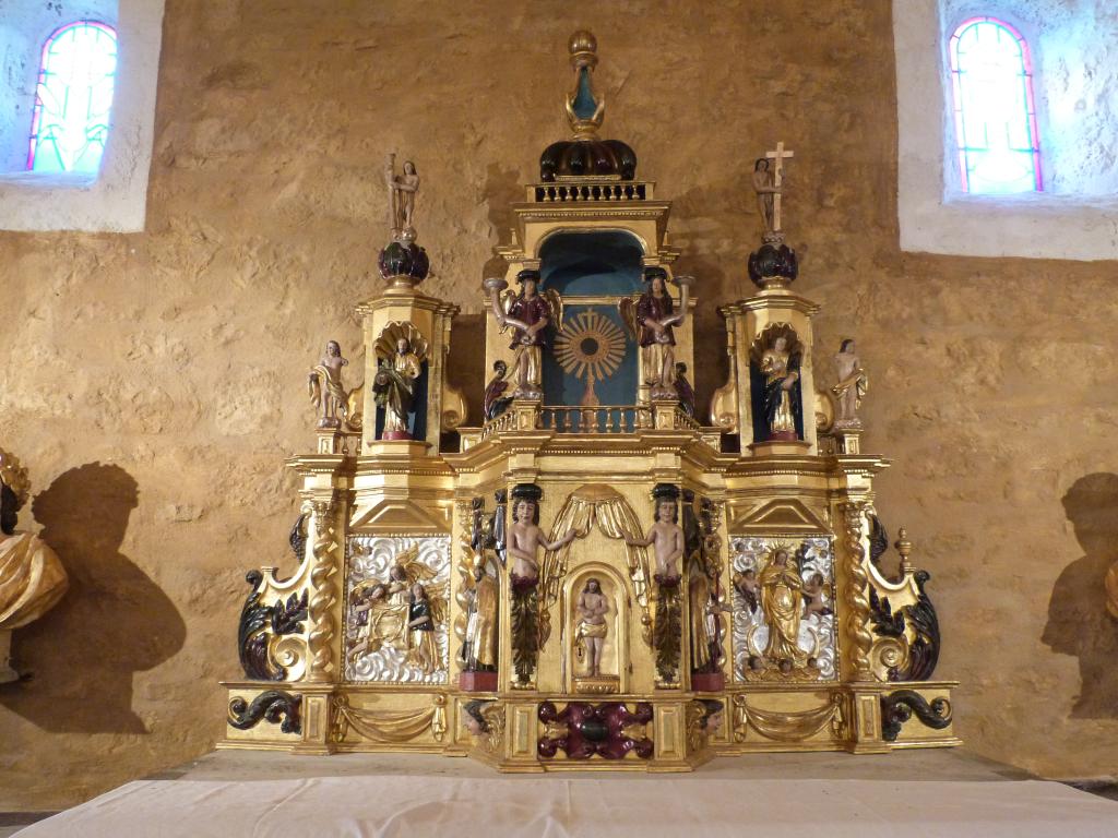 autel, tabernacle et exposition (maître-autel)