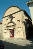 chapelle Saint-Jérôme des pénitents bleus, actuellement médiathèque municipale