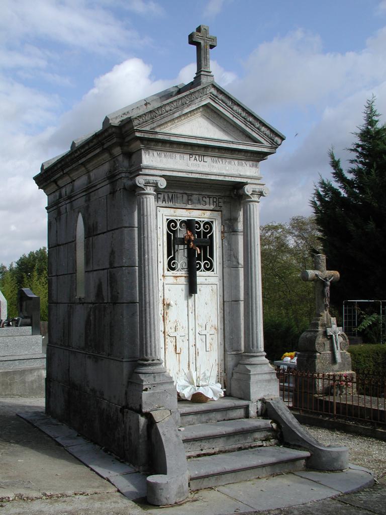 chapelle funéraire de la famille Astre