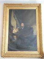 tableau : Portrait de Léon Gambetta