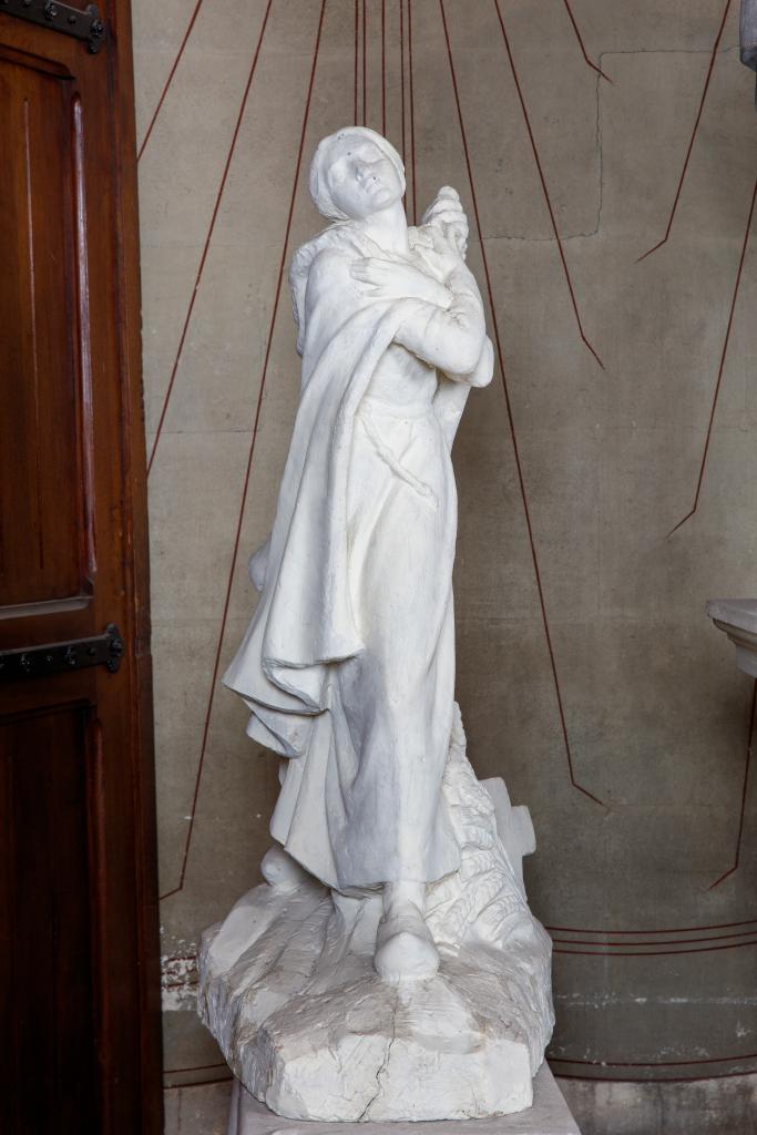 maquette de la statue de Jeanne d'Arc
