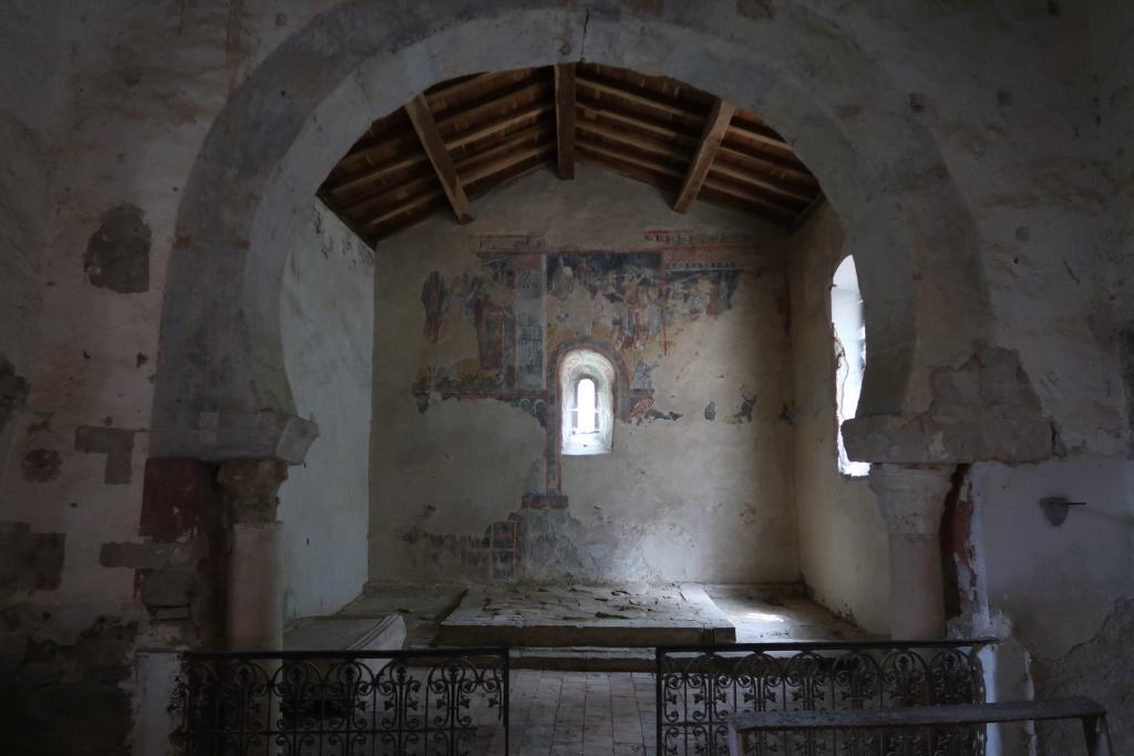 peinture monumentale de Saint Martin des Puits