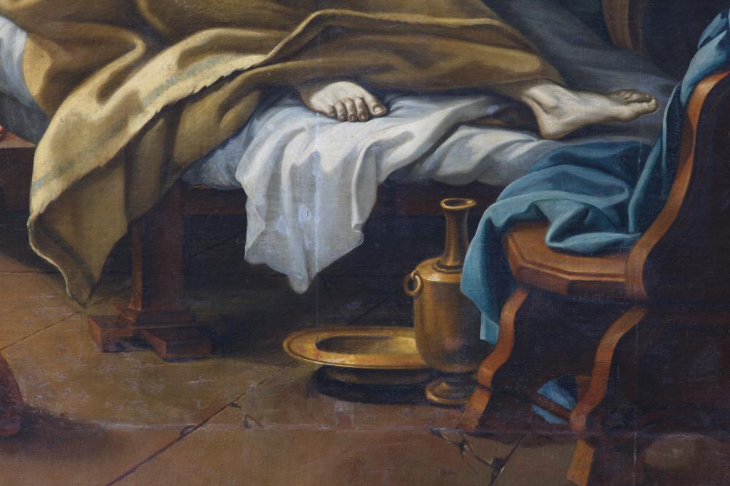 tableau : mort de saint Joseph