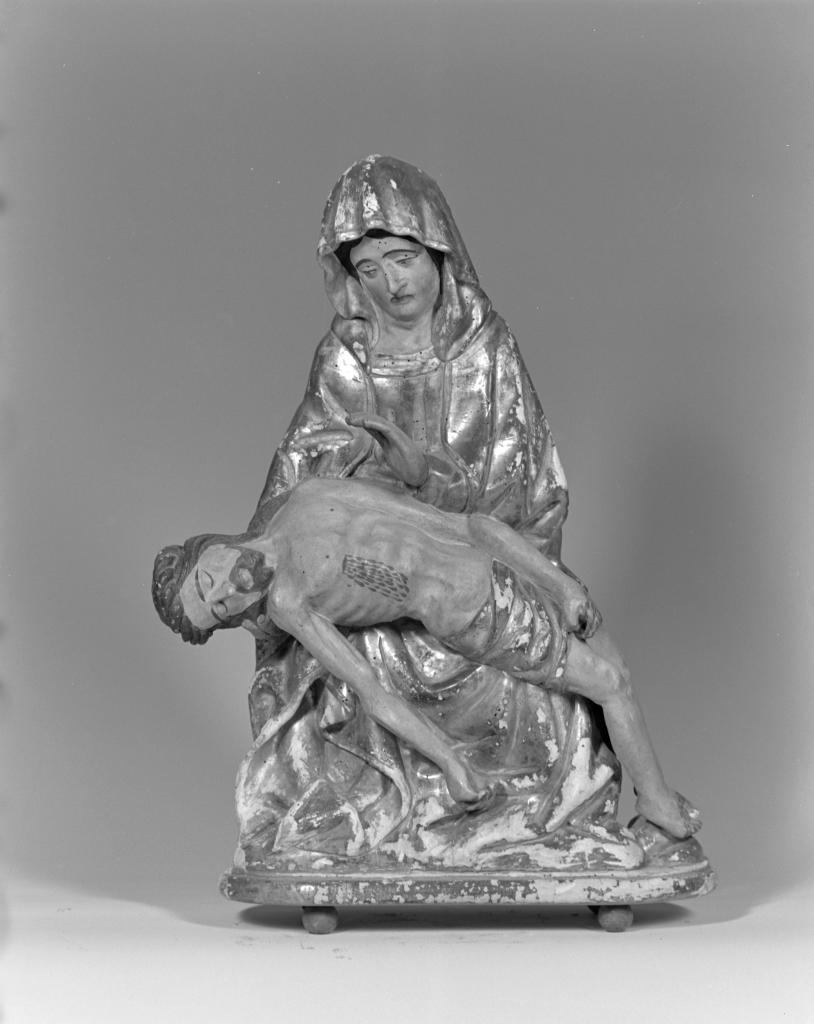 groupe sculpté : Vierge de Pitié