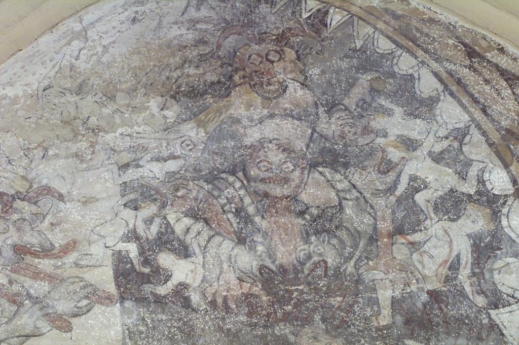 peinture monumentale : Enfer et Paradis