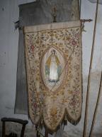 2 bannières de procession : Immaculée Conception