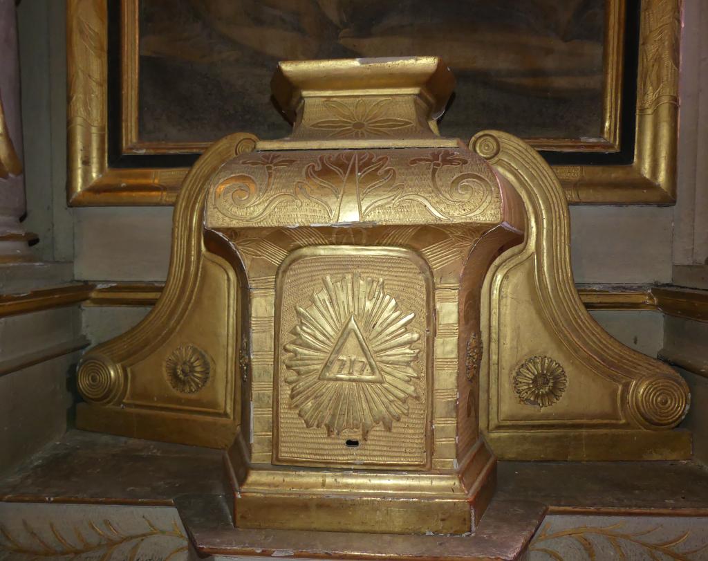 retable secondaire, dit retable de La Vierge