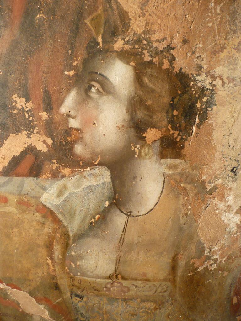 Les peintures murales du studiolo
