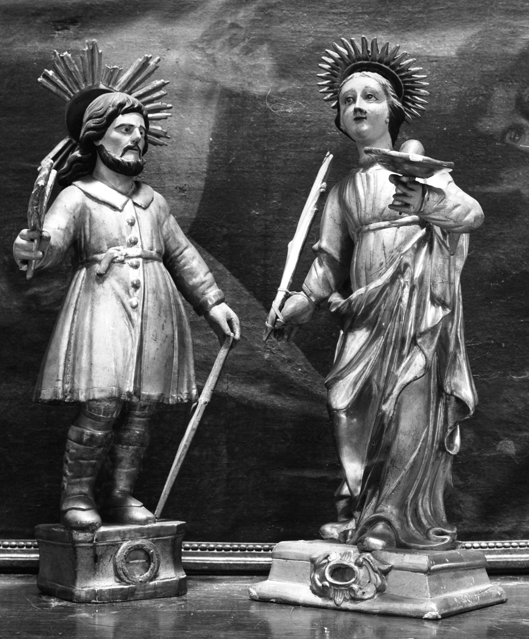 statue-reliquaire de saint Gaudérique