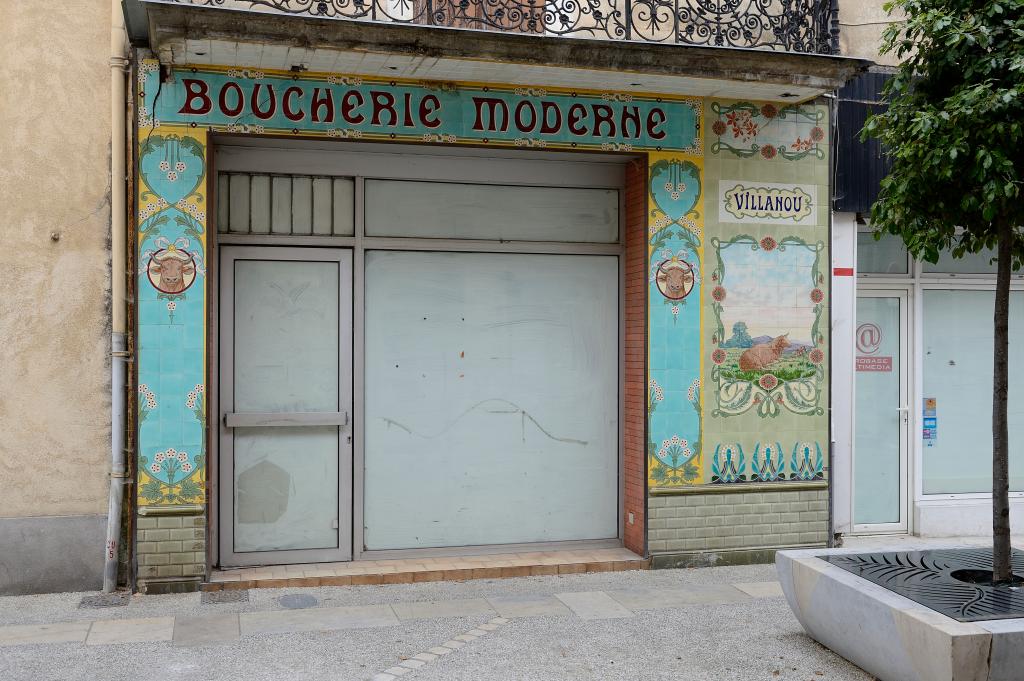 maison avec boutique, dite Boucherie moderne Villanou
