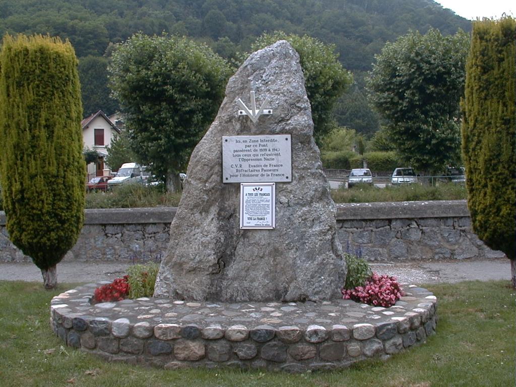 monument, stèle de la guerre de 1939-1945