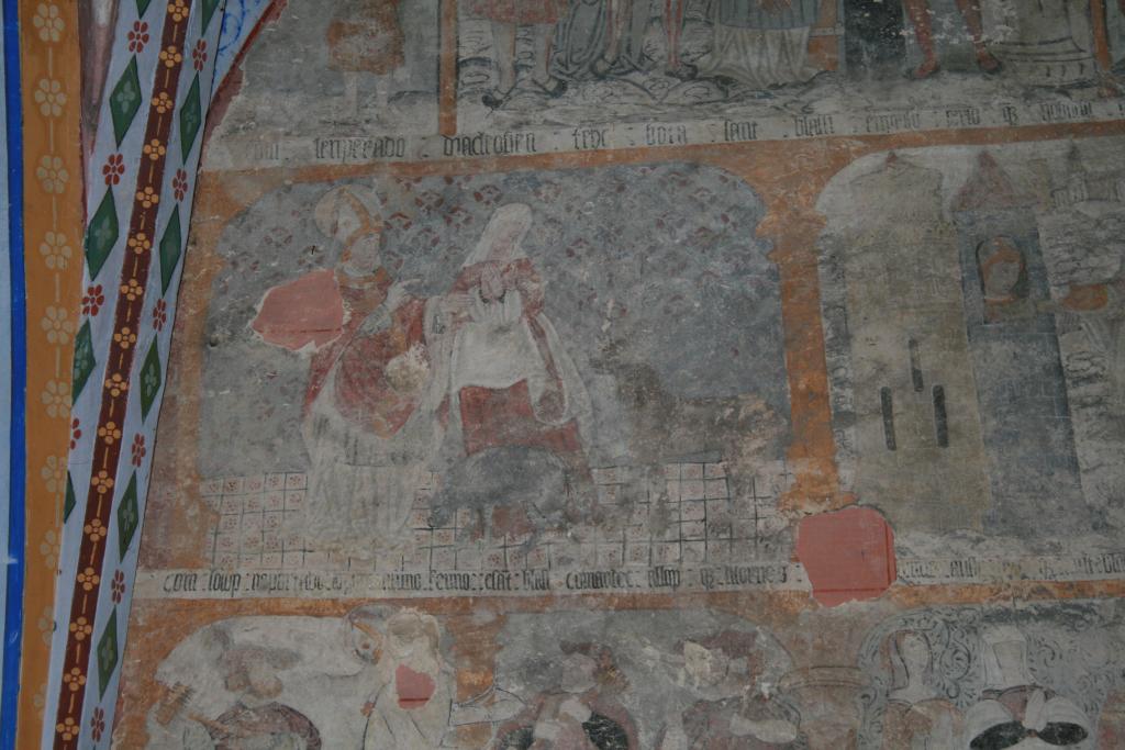 peinture monumentale : cycle de saint Blaise