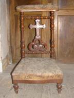 prie-Dieu de sacristie