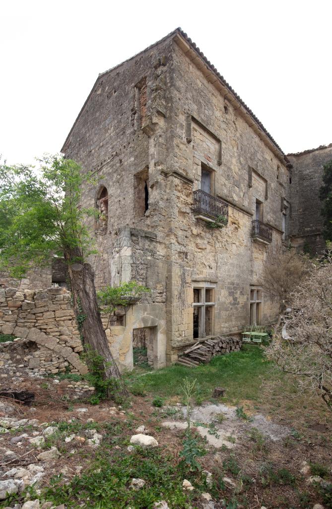 Vue générale depuis le jardin nord.