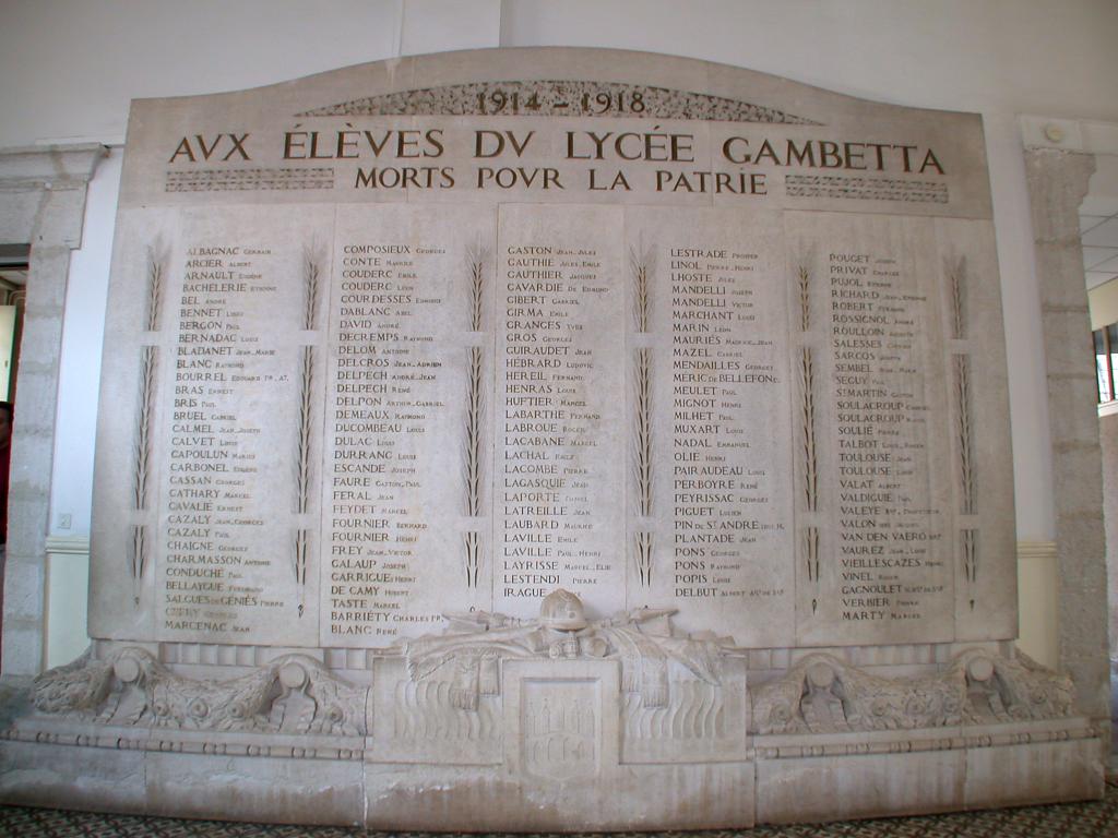 monument aux morts de 14-18