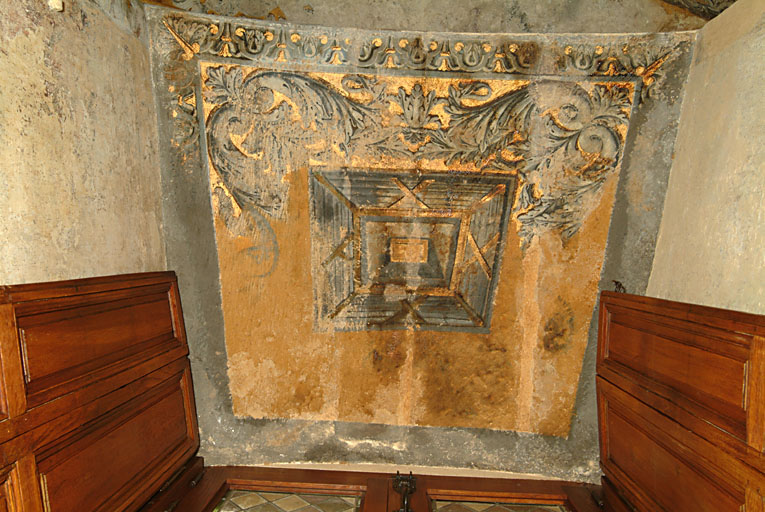 peinture monumentale ; plafond ; lambris