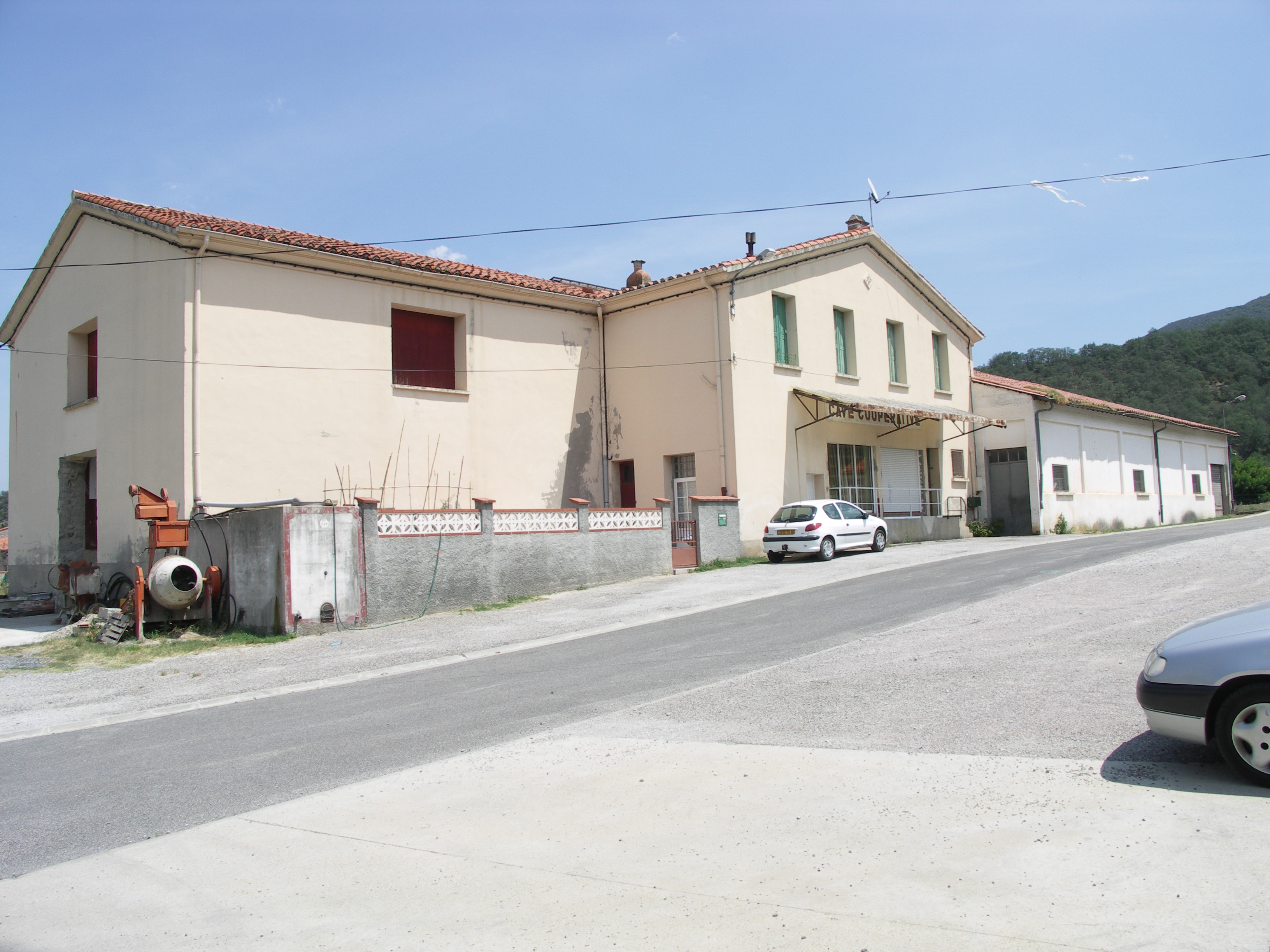 coopérative vinicole d'Espira-de-Conflent, actuellement maison