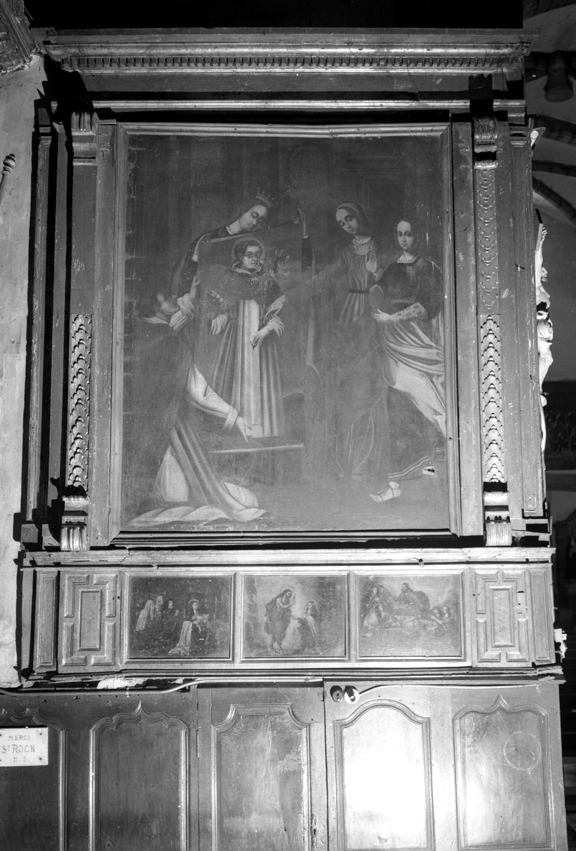 retable du miracle de Soriano