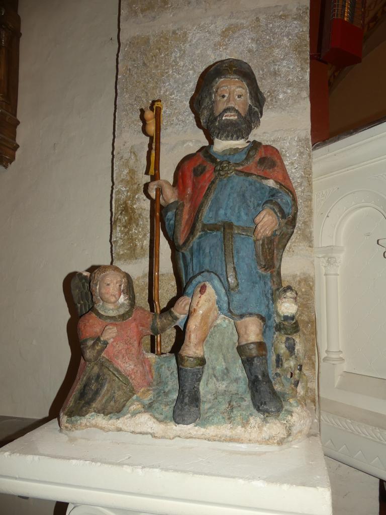 statue : saint Roch