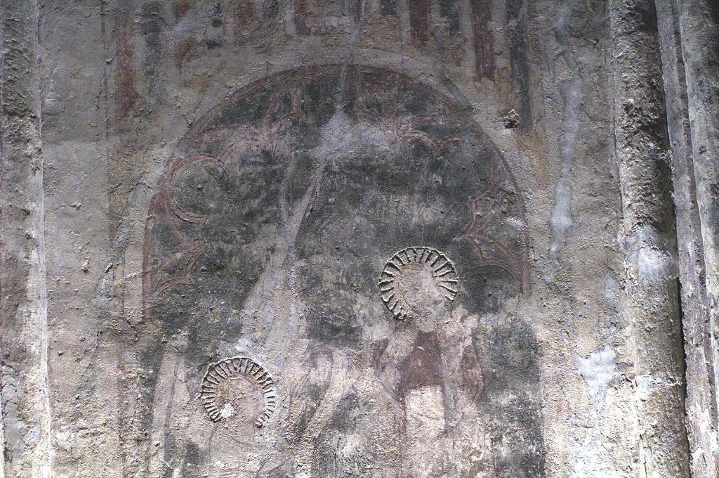 peinture monumentale de la chapelle Sainte-Anne : scènes de l'enfance de la Vierge