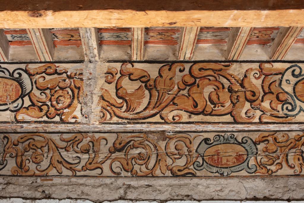 ensemble des peintures monumentales du château