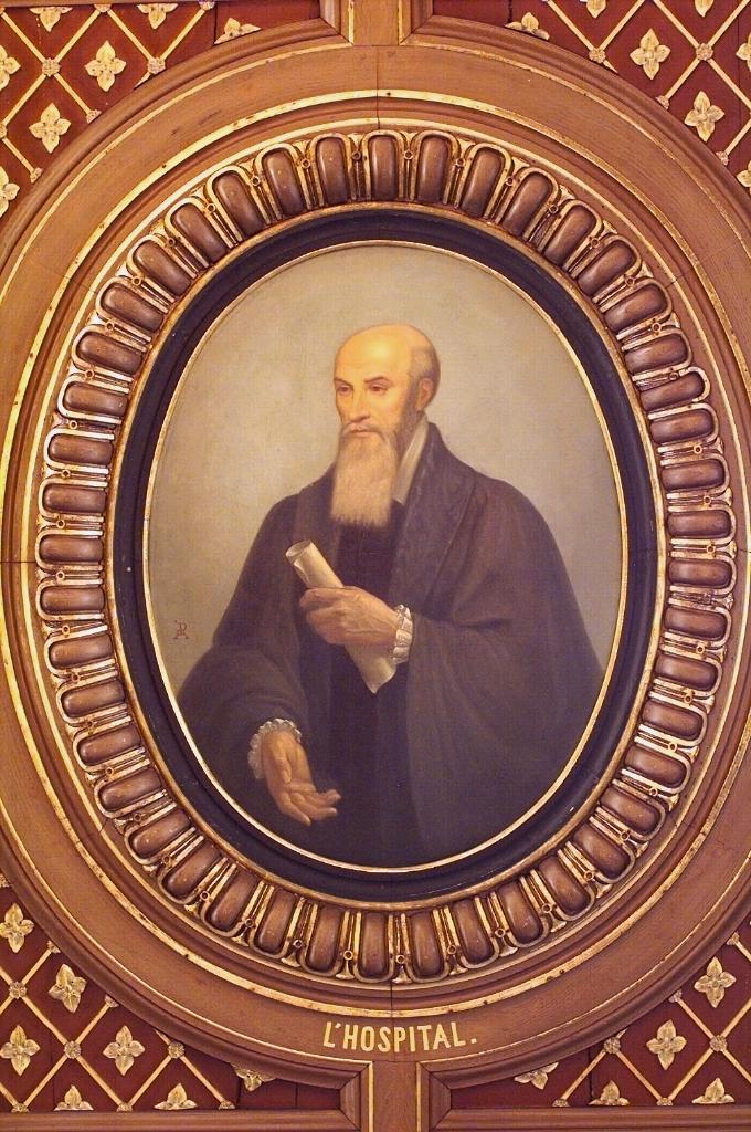 plafond de la salle de la Cour d'assises