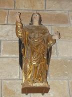 statue : saint Côme (?)