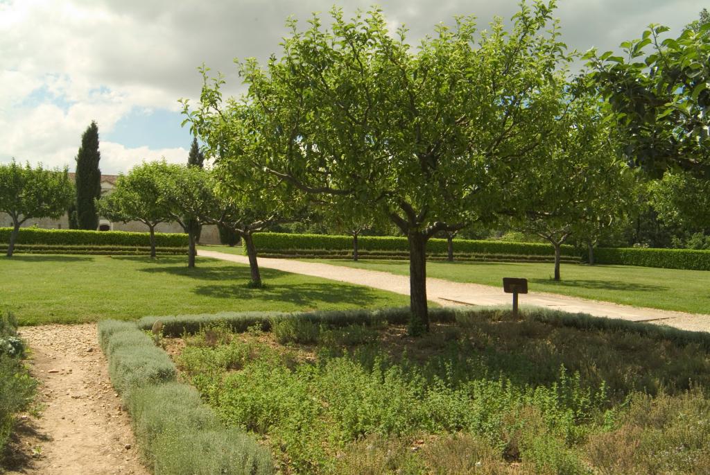 jardins de l'abbaye Notre-Dame de Flaran