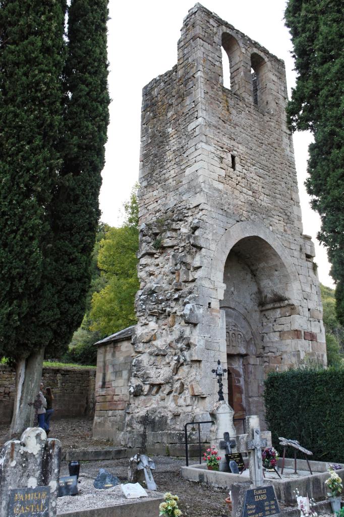 prieuré Saint-Caprais, actuellement cimetière