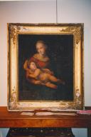 tableau et son cadre : Vierge à l'Enfant dite Madonne Bridgewater
