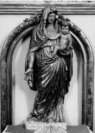 statue (petite nature) : Vierge à l'Enfant