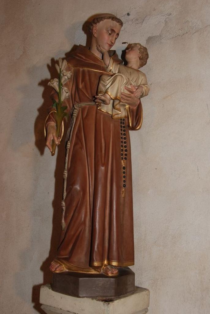 Statue saint Antoine de Padoue