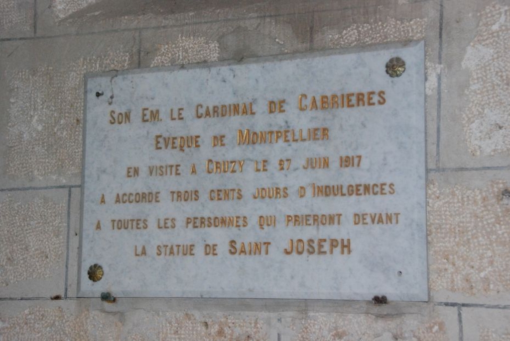 plaque commémorative