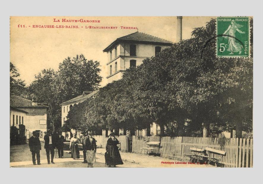 quartier thermal d'Encausse-les-Thermes