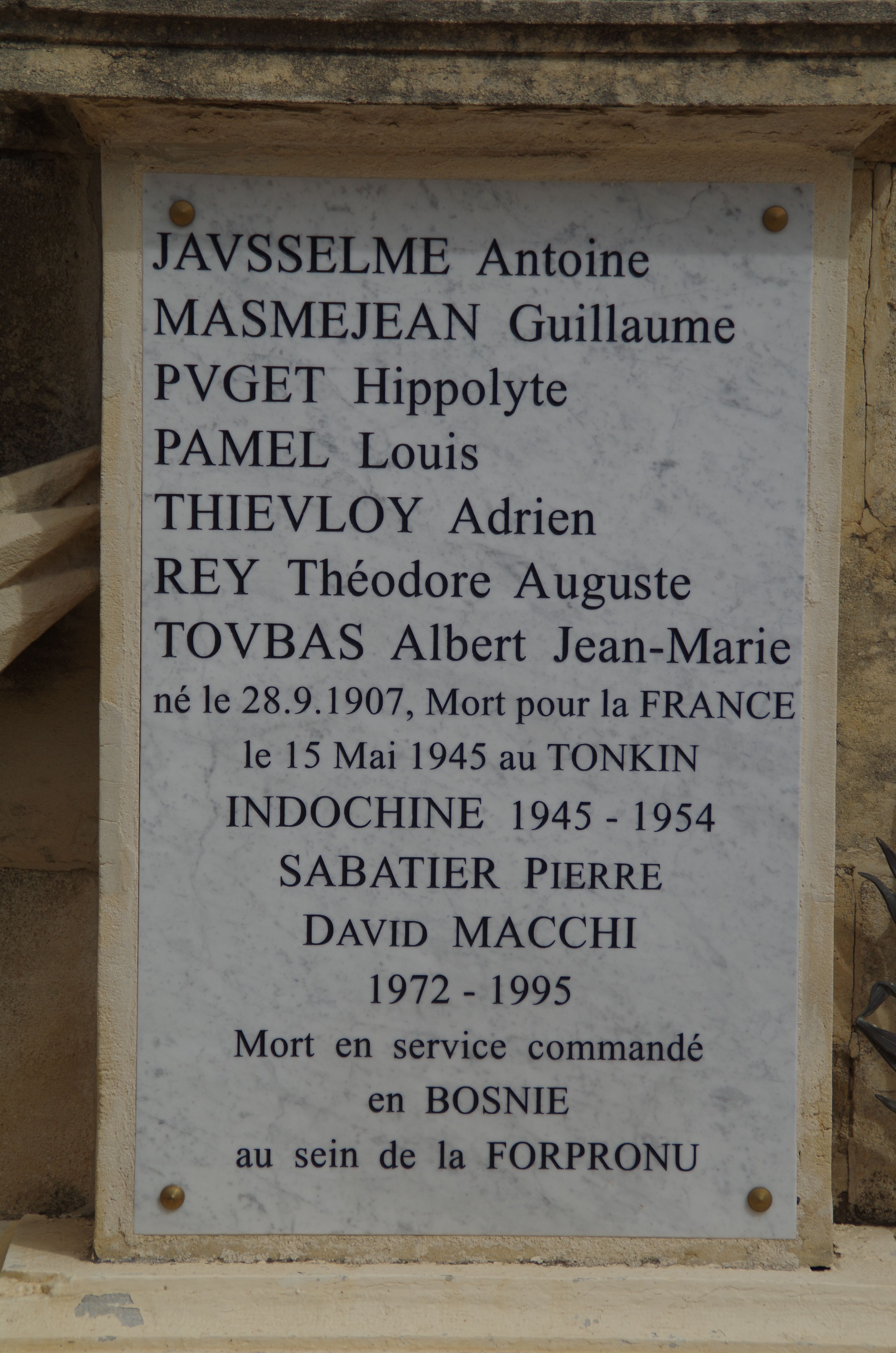 monument aux morts de la guerre de 1914-1918