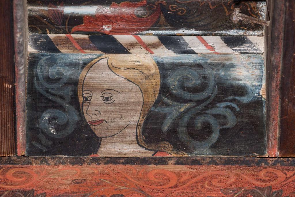 Plafond du château des archevêques de Narbonne
