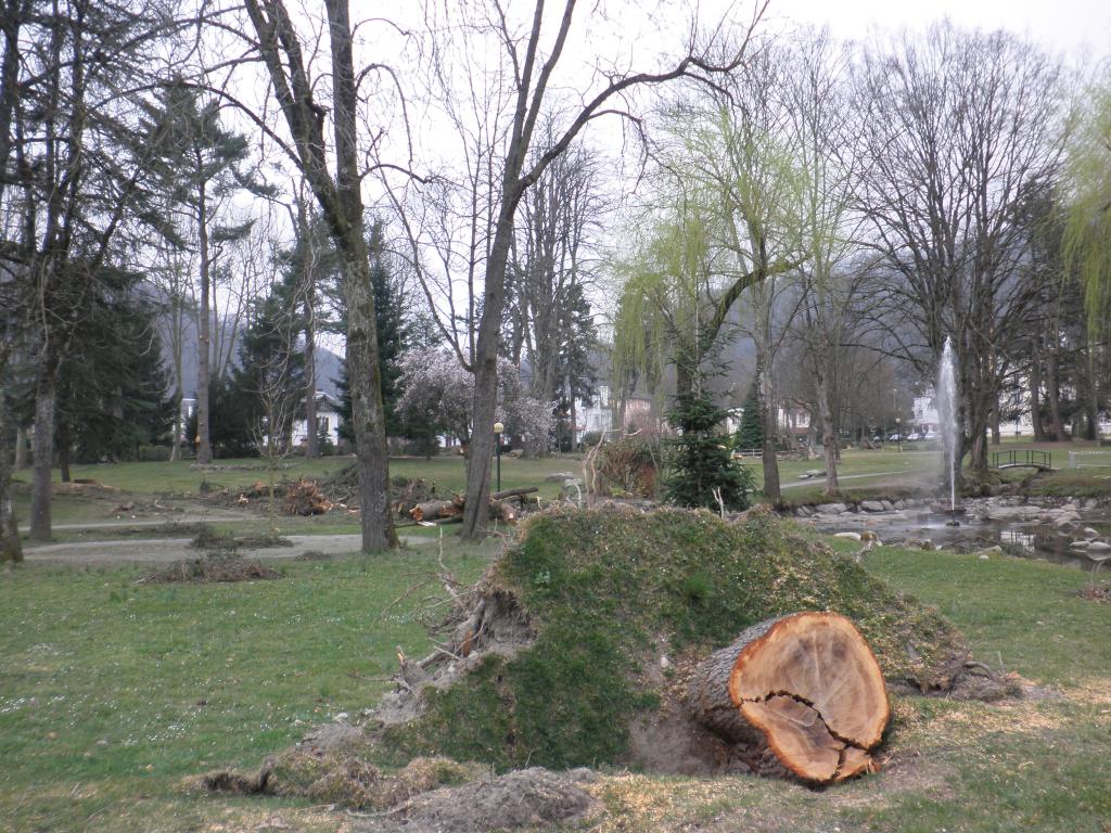 jardin d'agrément, jardin public dit parc thermal d'Argelès-Gazost