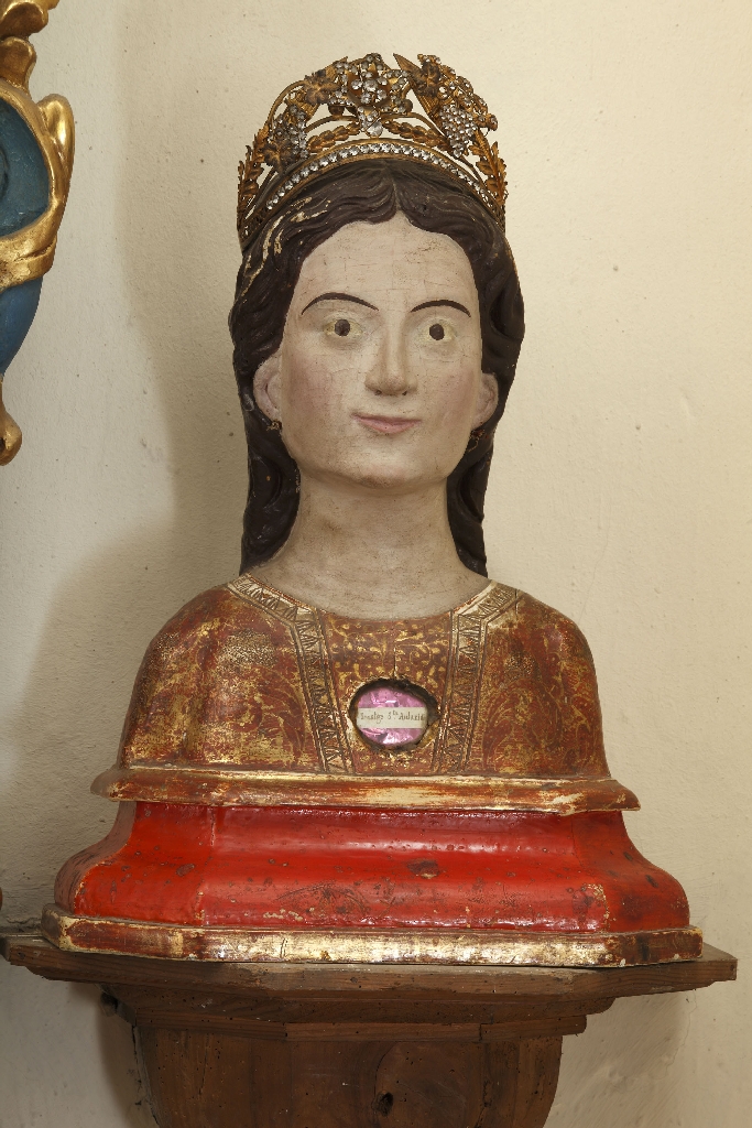 buste reliquaire de sainte Eulalie