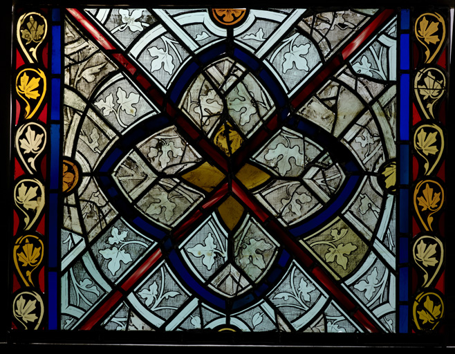 verrière N°10 de l'ancienne cathédrale de Narbonne
