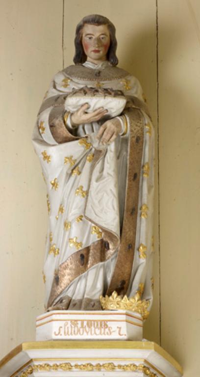 statues de saint Louis roi et de saint François de Sales